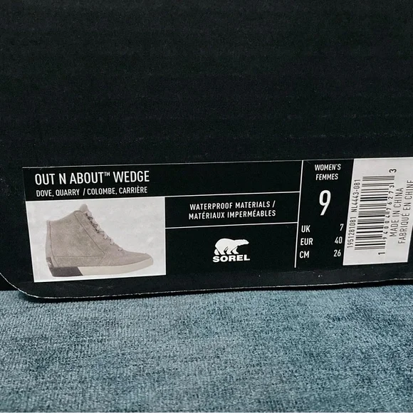 Sorel Out N About Wedge Sneaker NIB - Picture 8 of 9